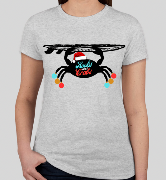 Women's Holiday Crab (Logo Tshirt)